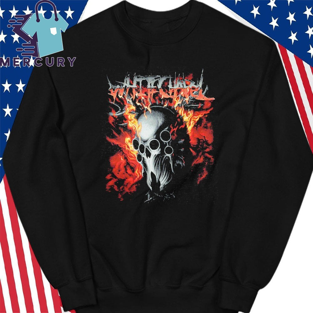 Whitechapel Merch Flames Shirt