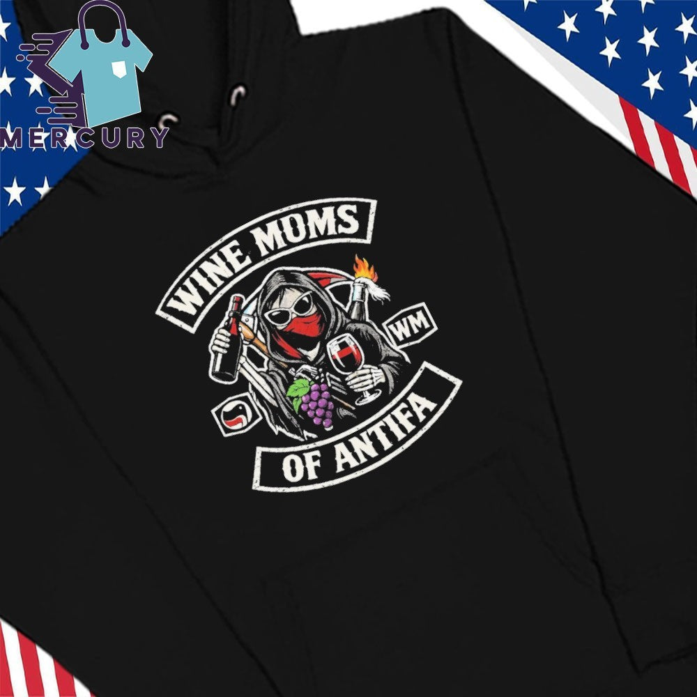 Wine Moms of Antifa Shirt