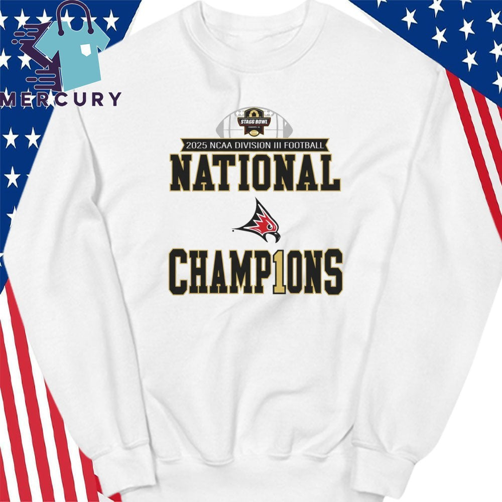 Wisconsin-River Falls Falcons 2025 National Champions Shirt