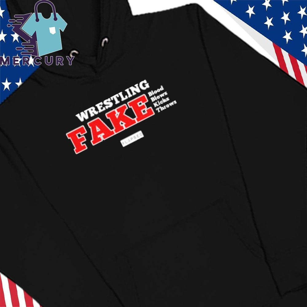 Wrestling Fake Blood Blows Kicks Throws Shirt