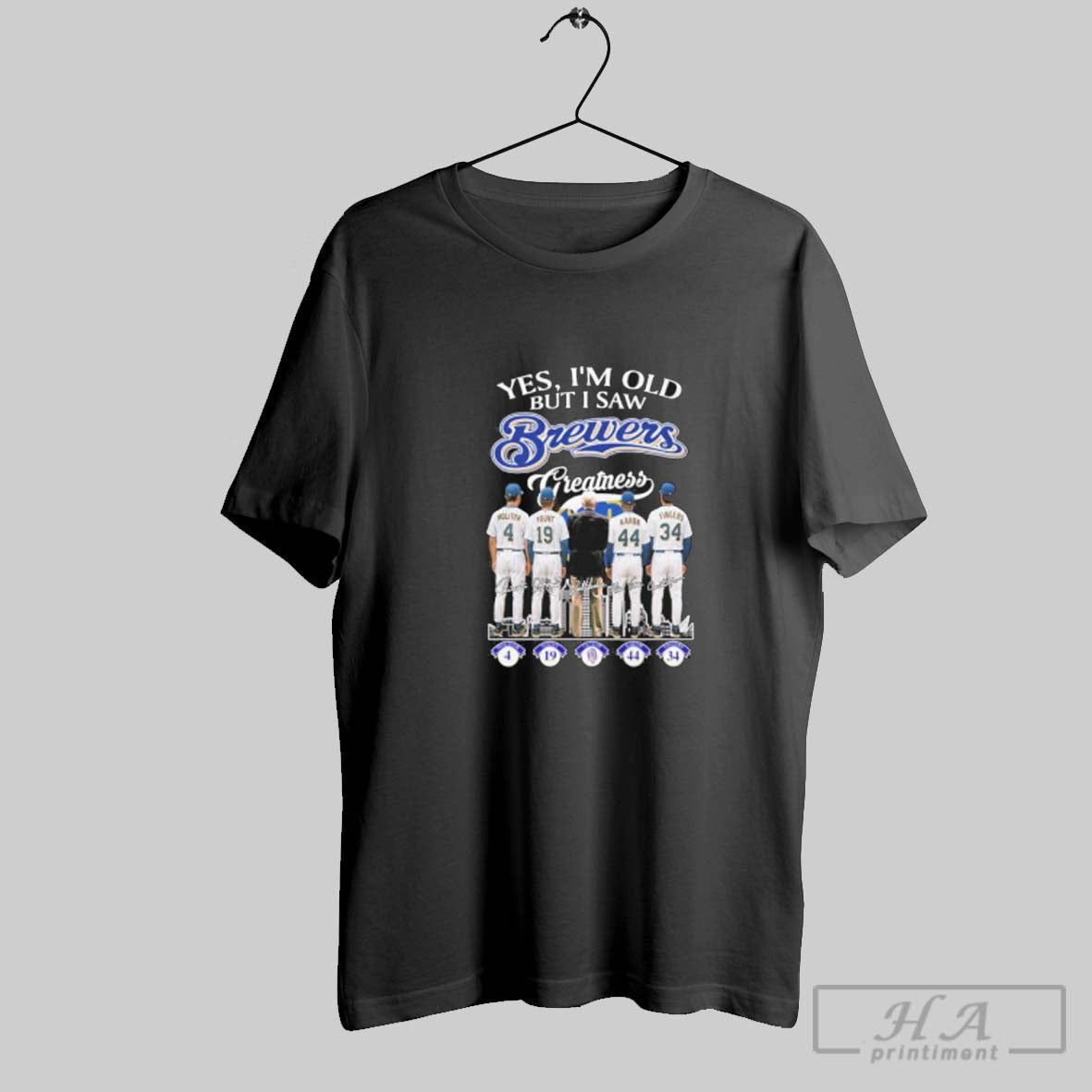 Official Yes Im Old But I Milwaukee Brewers Greatness