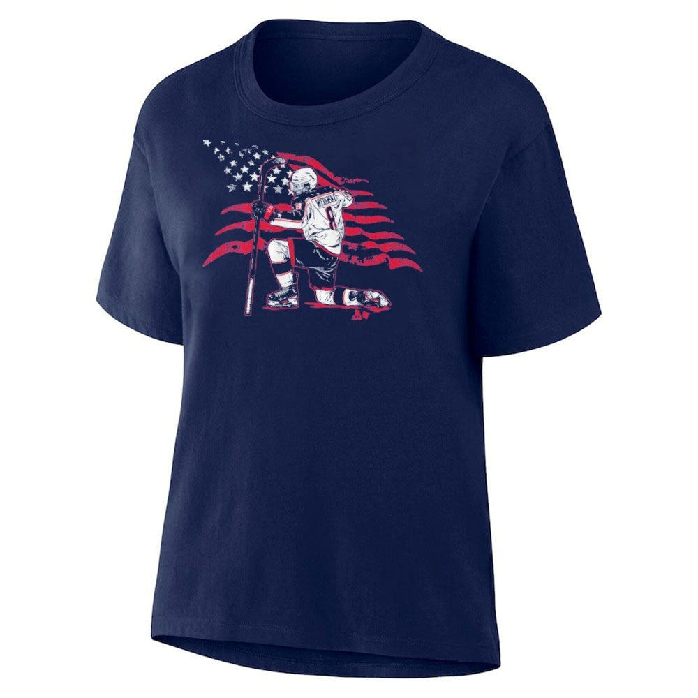 Zach Werenski Stars & Stripes Superstar Pose Shirt
