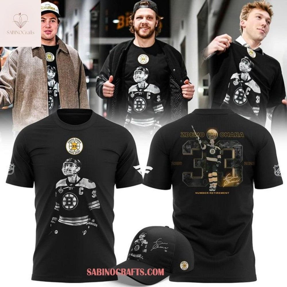 Zdeno Chara Boston Bruins 2026 The Myth Hockey #33 Shirt