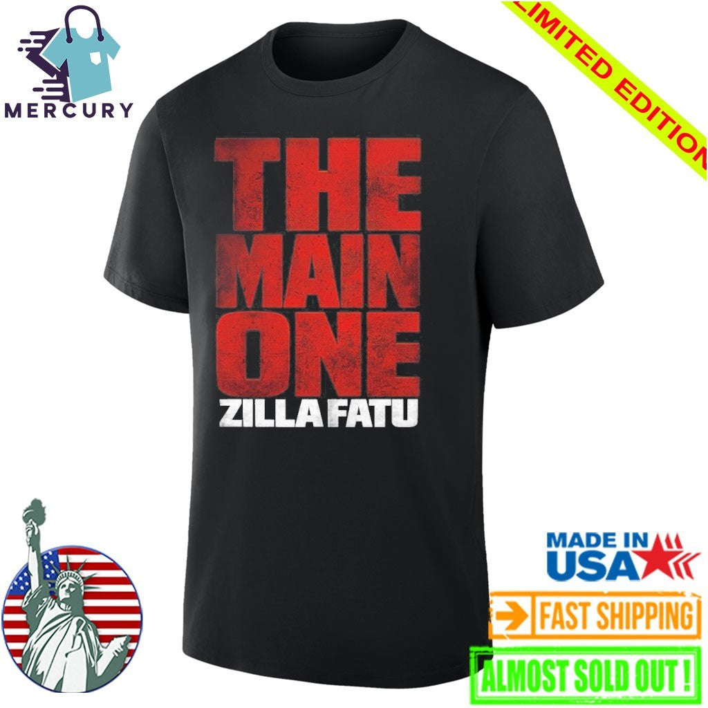 Zilla Fatu Wears New The Main One Shirt