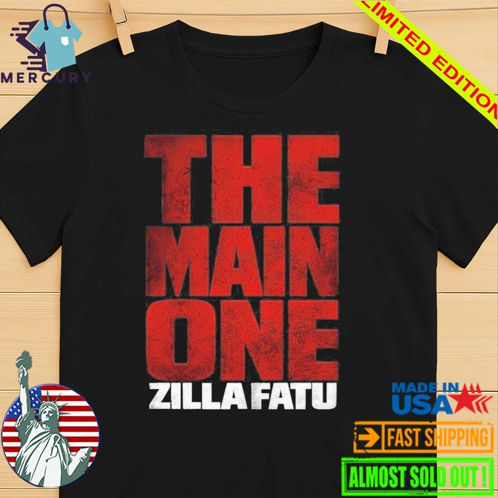 Zilla Fatu Wears New The Main One Shirt