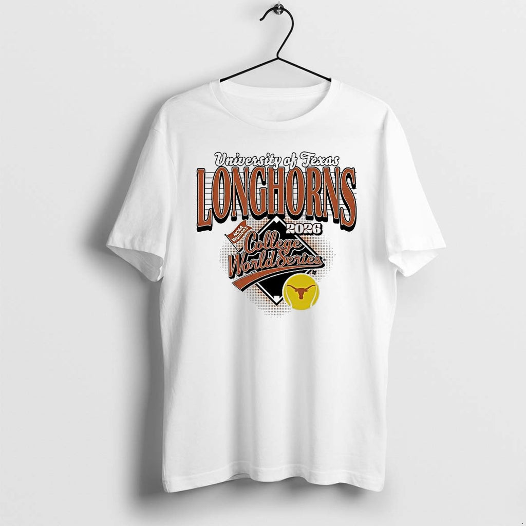 Official Exas Longhorns 2026 Ncaa Softball Womens College World Series 1 T Shirts