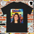 iCarly Cast Photo TV Show Retro Poster Charlie Kirk shirt