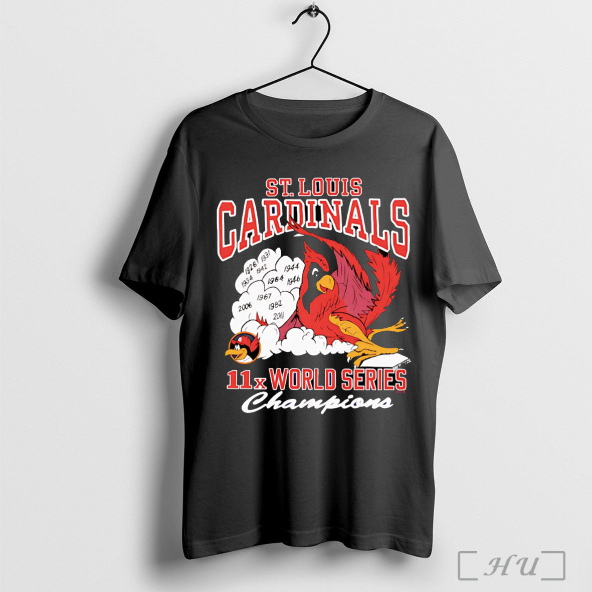 Officials 11x World Series Champions St Louis Cardinals T Shirt