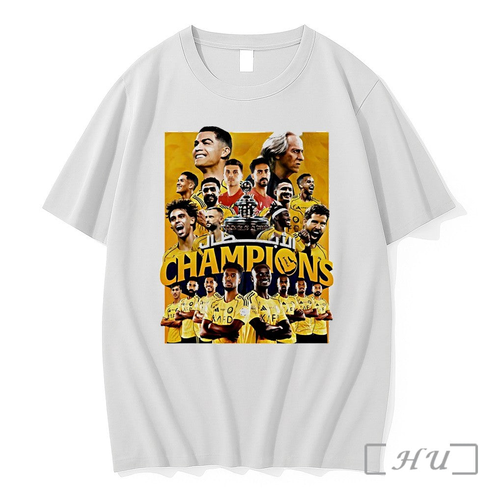 Officials Al Nassr Of The 2025 2026 Saudi Pro League Champions Premium T Shirts Sweater