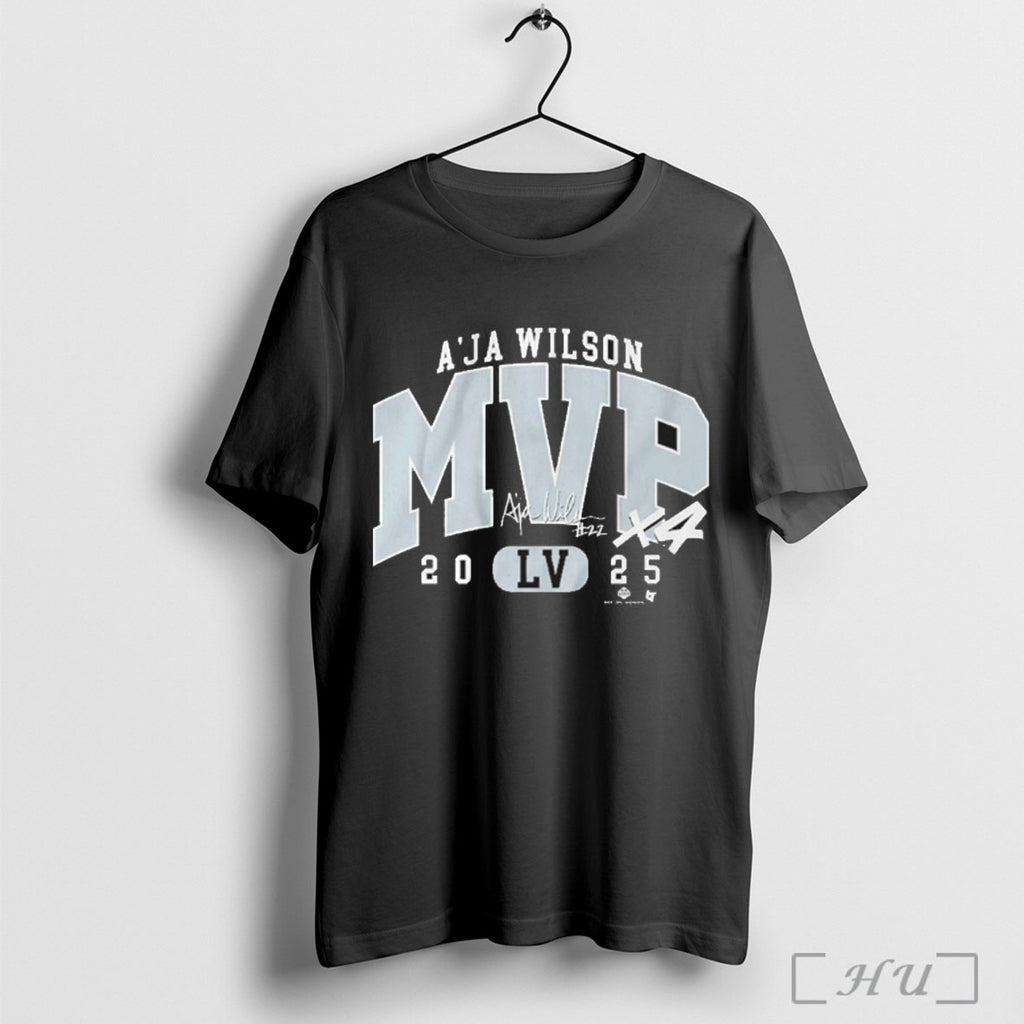 Officials Aja Wilson 2025 Mvp T Shirt
