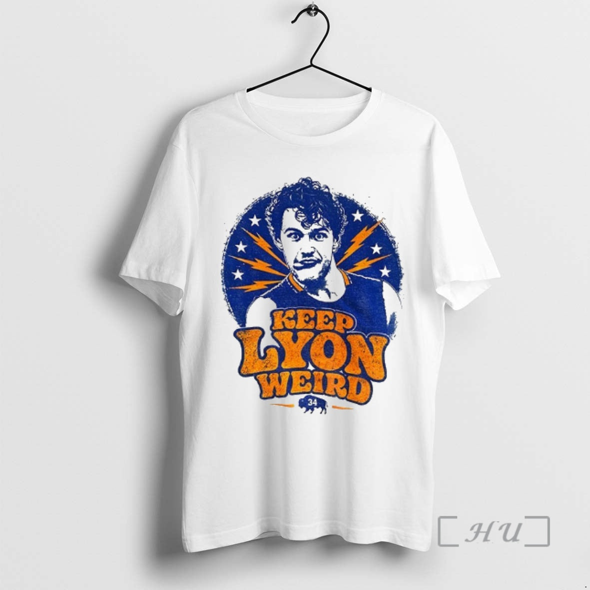 Officials Alex Lyon Buffalo Sabres Hockey Keep Lyon Weird Nhl 2026 Vintage Premium T Shirts