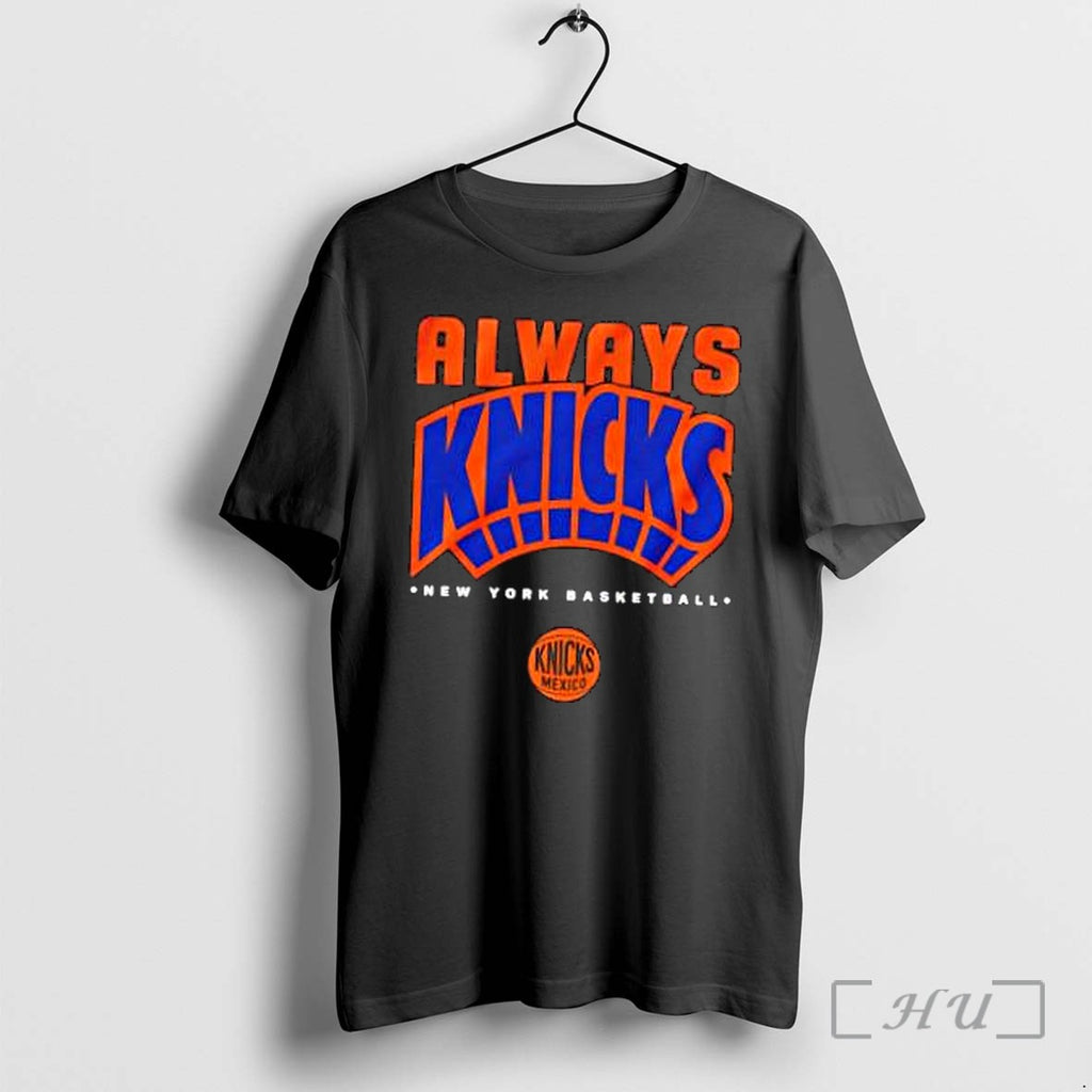 Officials Always Knicks New York Basketball Knicks Mexico 2026 Logo