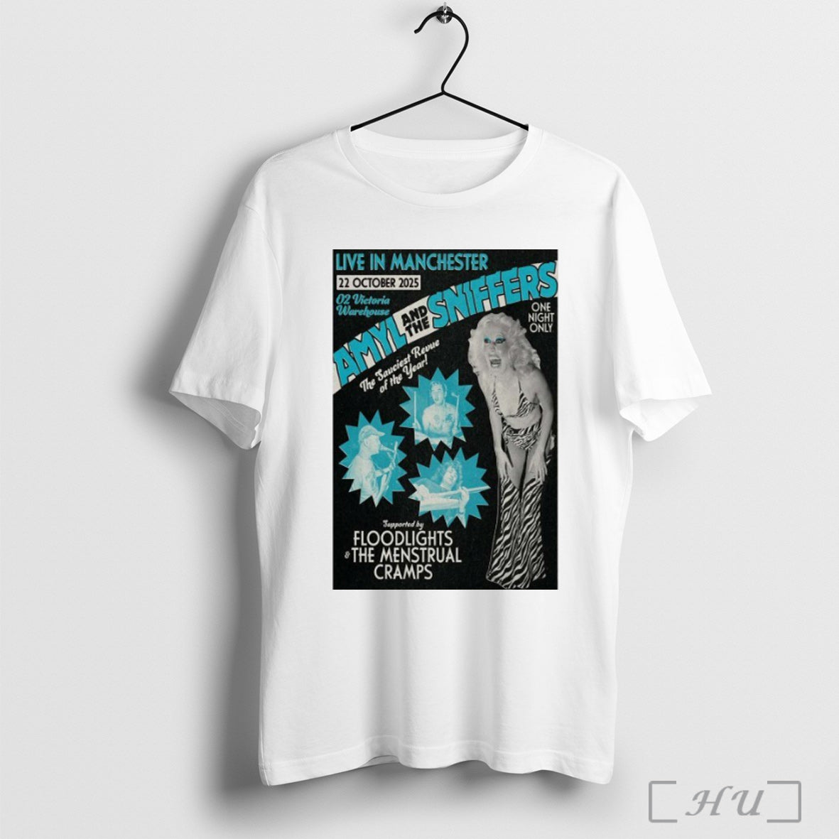 Officials Amyl And The Sniffers Manchester Uk Oct 22 2025 T Shirt