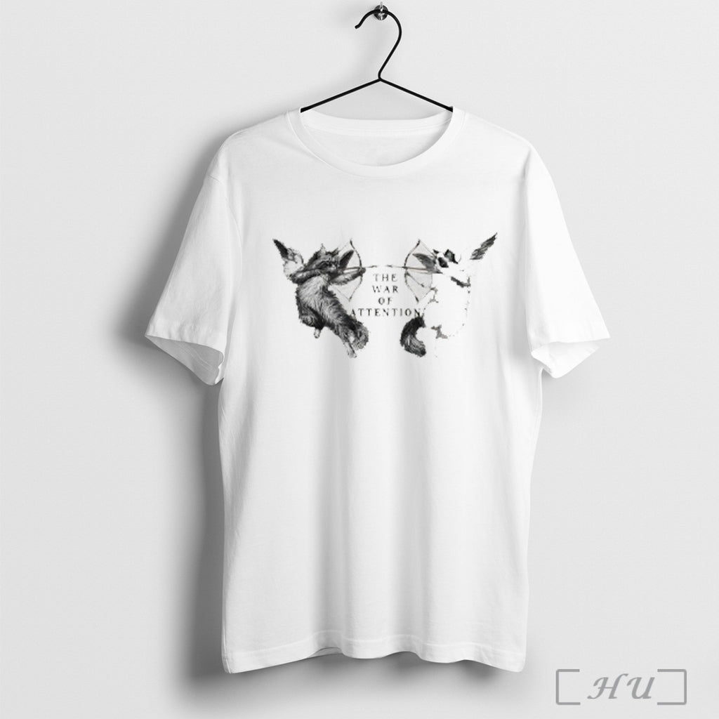Officials Angel Cats Holding Bow And Arrow The War Of Attention Funny T Shirt