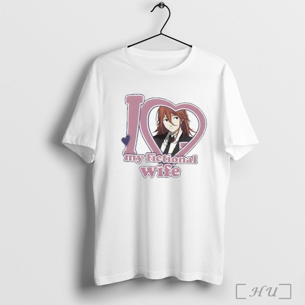 Officials Angelonomy Angel Devil My Fictional Wife T Shirt