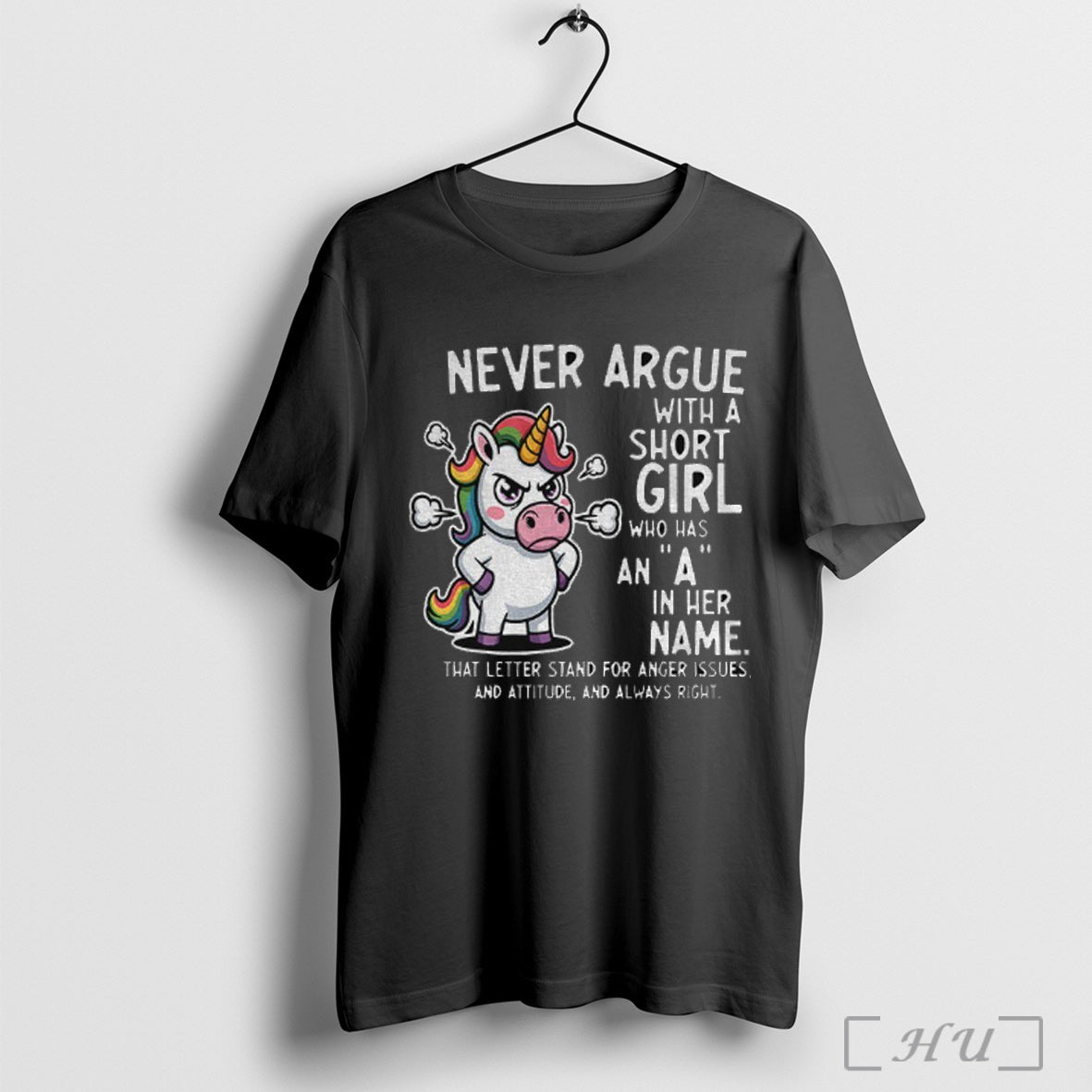 Officials Angry Unicorn Never Argue With A Short Girl Who Has An A In Her