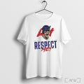 Officials Anthony Rizzo Chicago Cubs Respect Me T Shirt