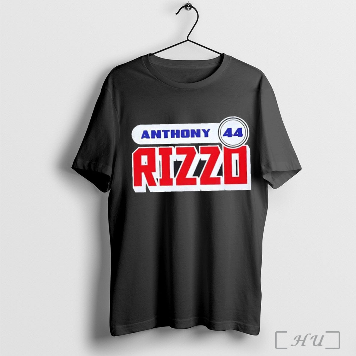 Officials Anthony Rizzo Chicago Cubs Retro Font T Shirt