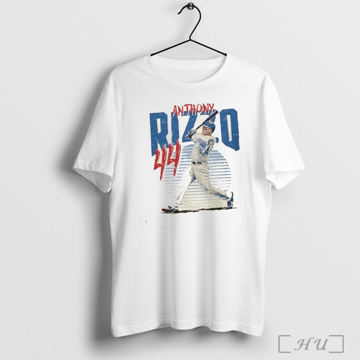 Officials Anthony Rizzo Chicago Cubs Rise Retro T Shirt