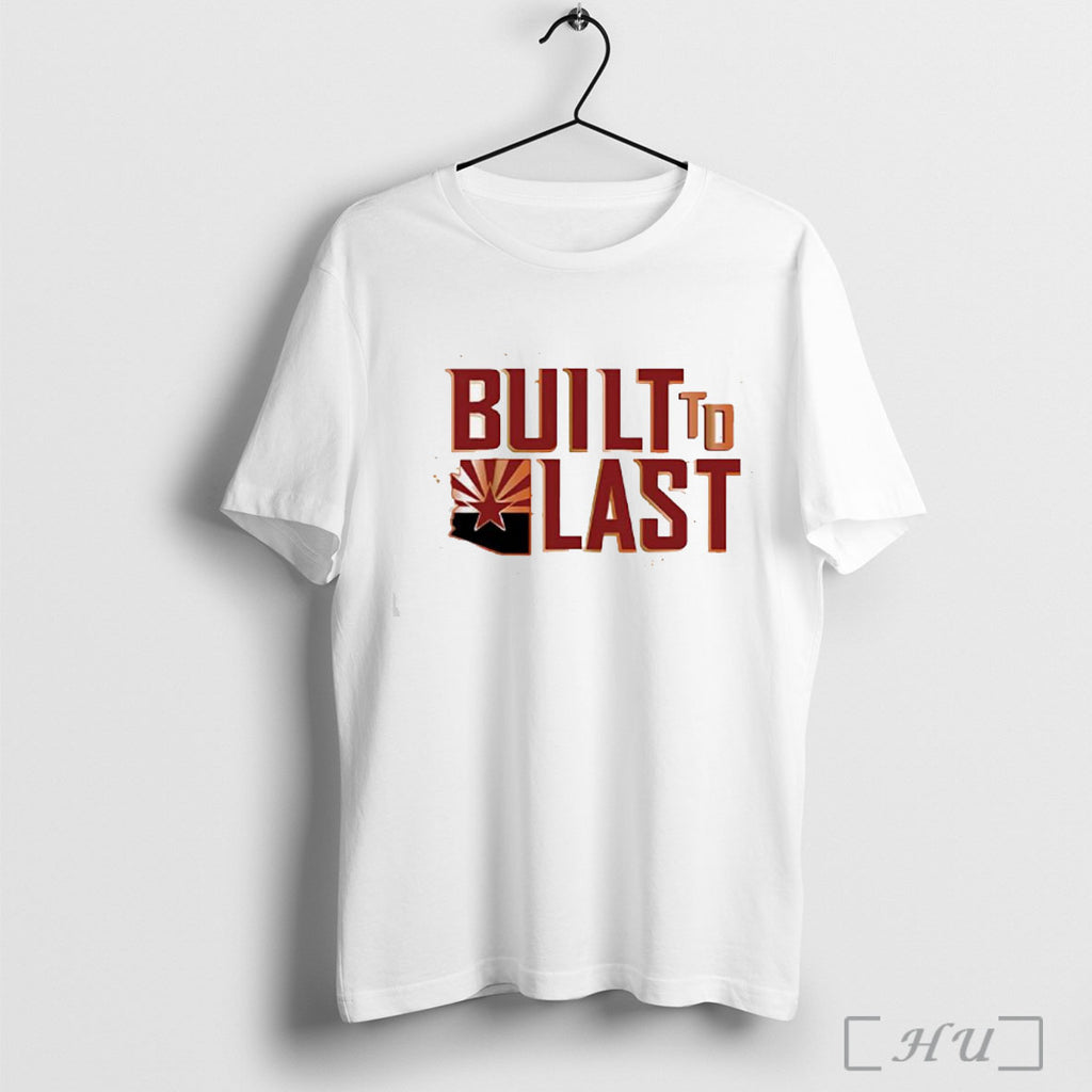 Officials Arizona Football Built To Last Logo T Shirt