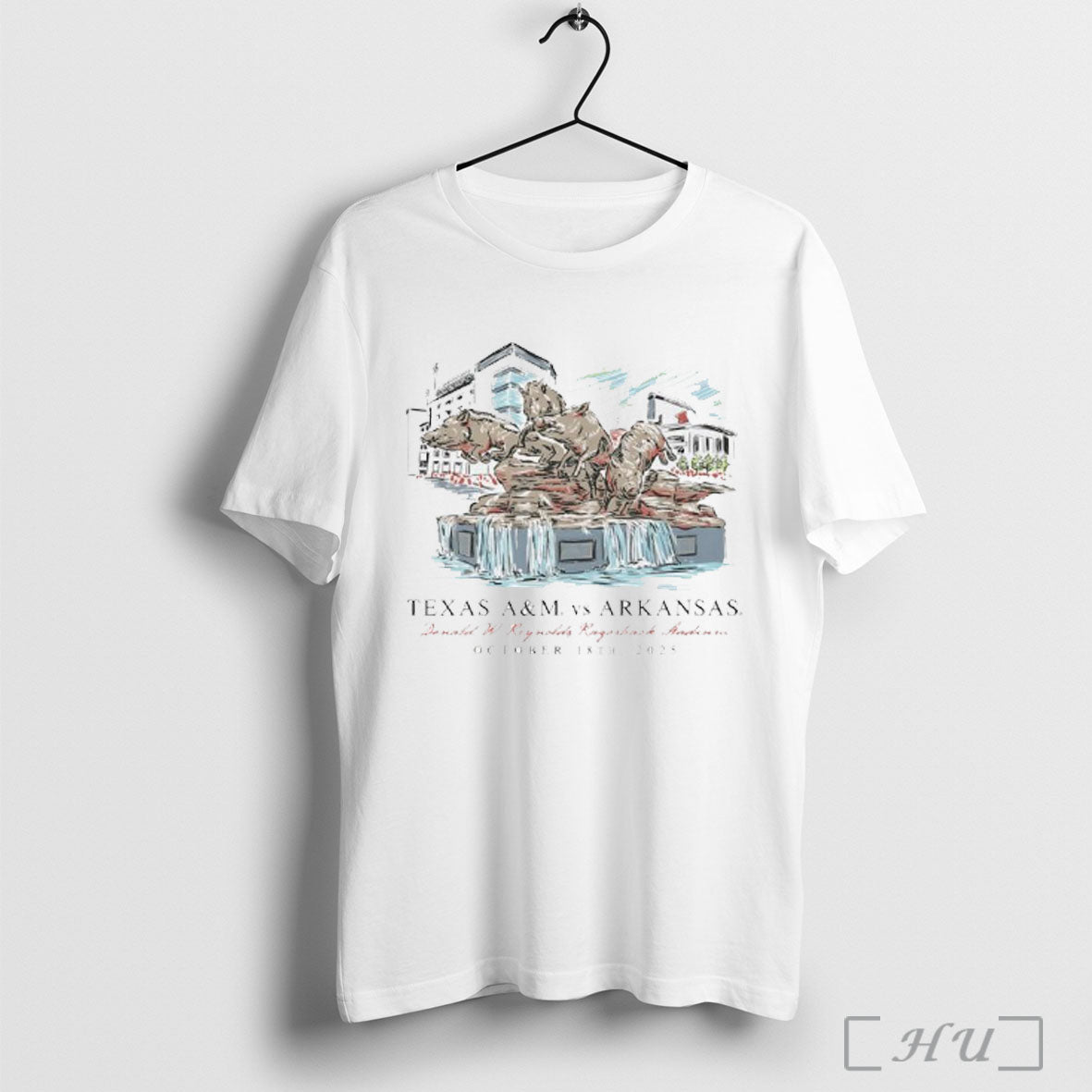 Officials Arkansas Vs Texas Am Aggies Football Game Day 2025 Graphic T Shirt