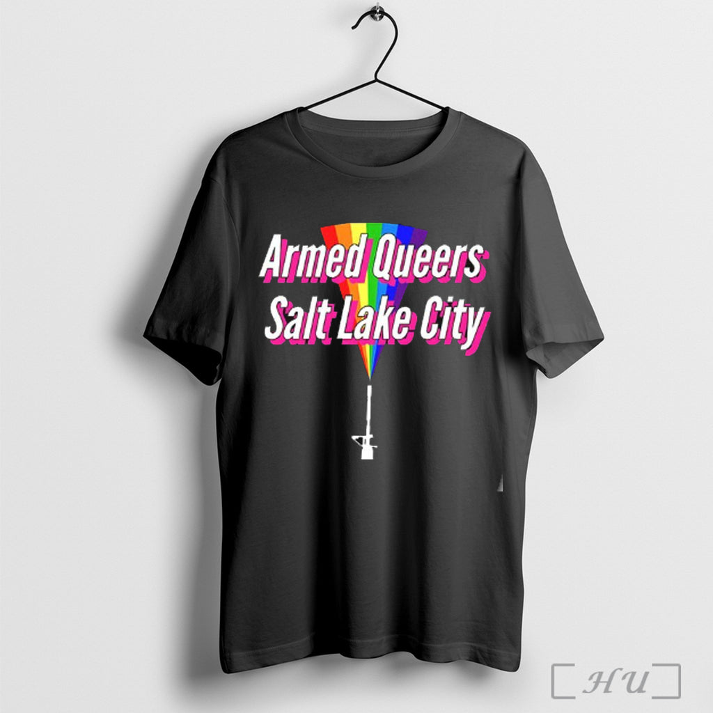 Officials Armed Queers Salt Lake City T Shirt