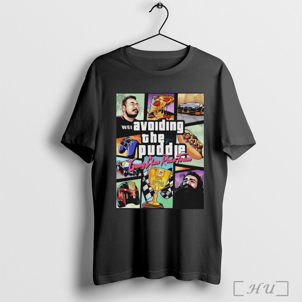 Officials Avoiding The Puddle Atp Gang Clan Race Team Gta T Shirt