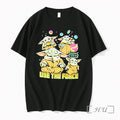 Officials Baby Yoda Use The Force Star Wars Still Hungry Meditating Premium T Shirts Sweater