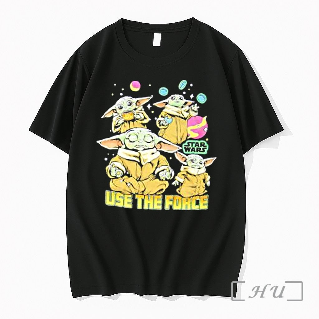 Officials Baby Yoda Use The Force Star Wars Still Hungry Meditating Premium T Shirts Sweater
