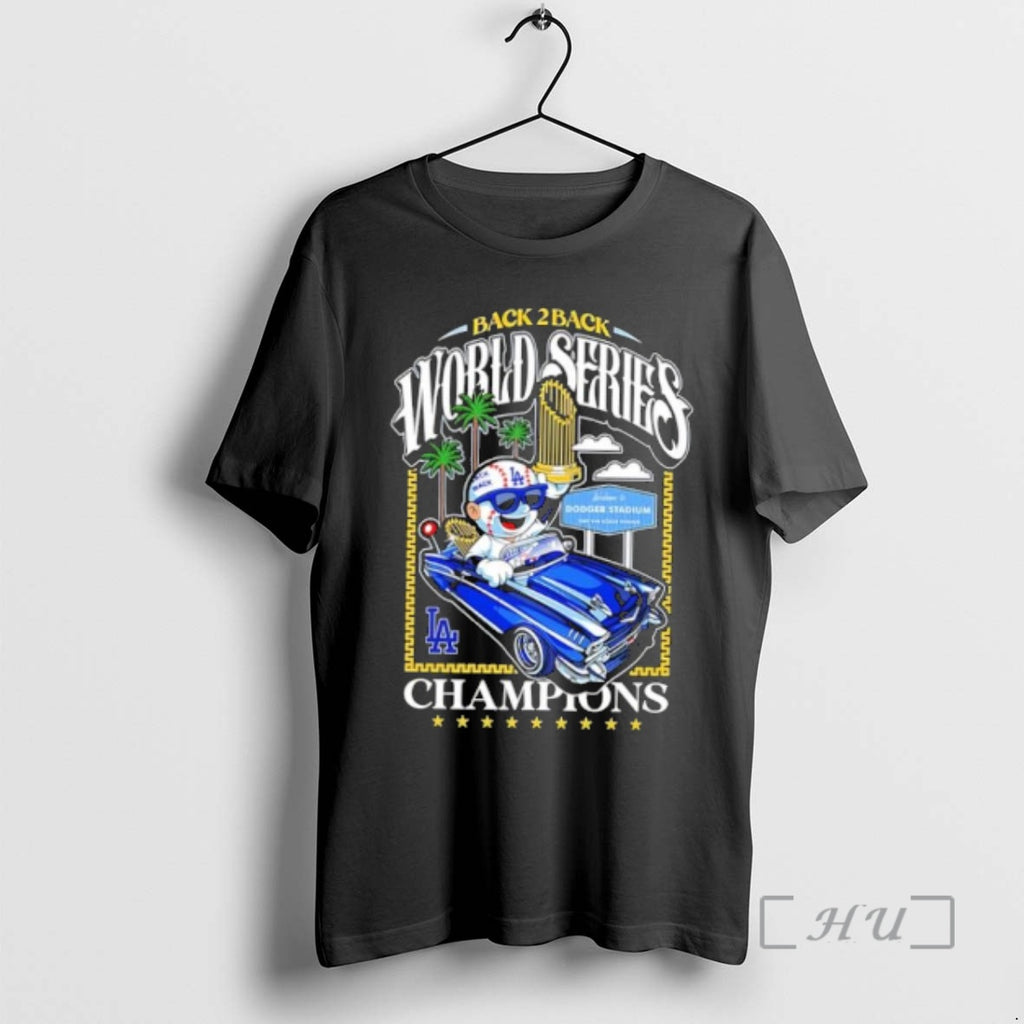 Officials Back 2 Back World Series Champions Dodger Stadium