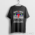 Officials Back 2 Back Nl East Division Philadelphia Phillies Champions 2025 T Shirt