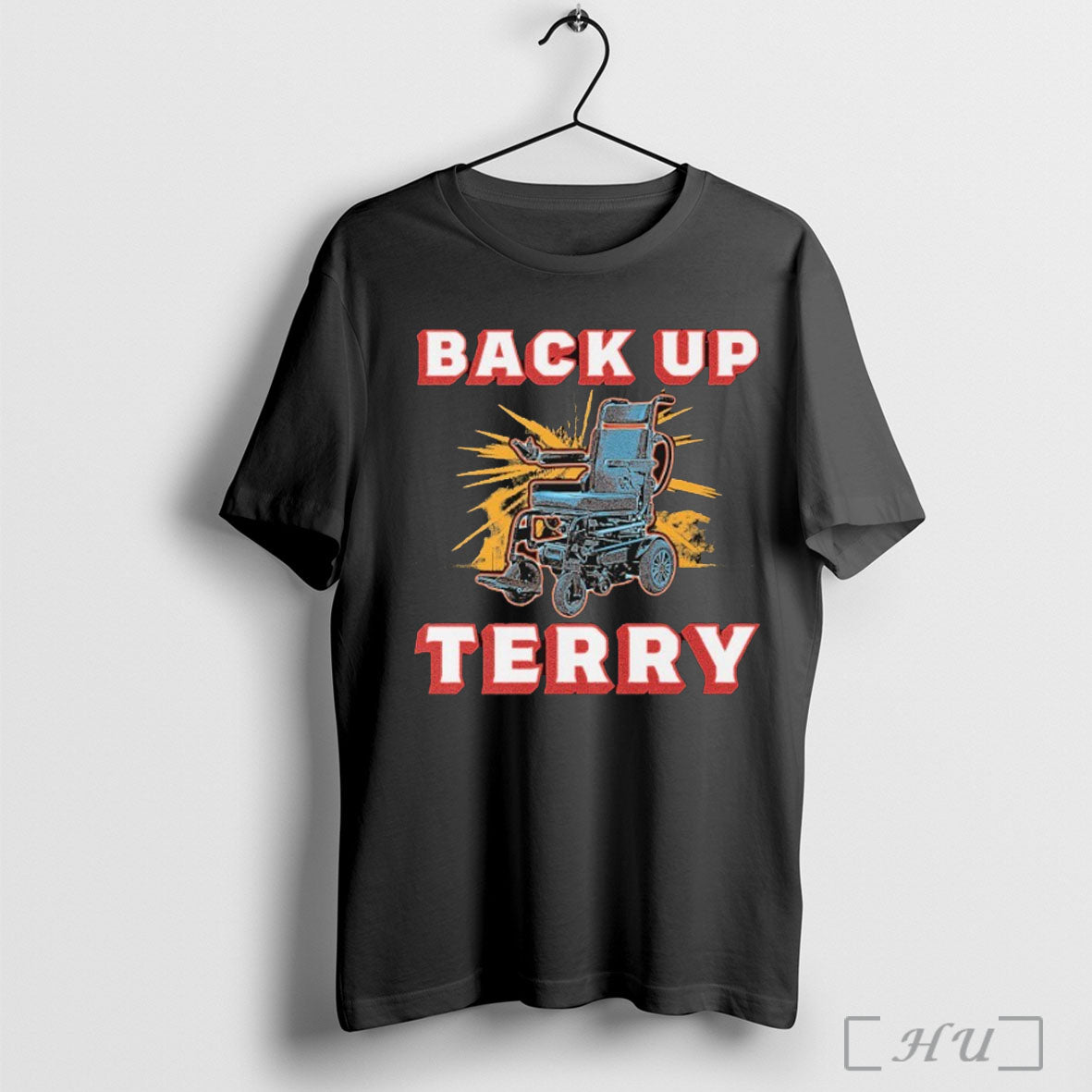 Officials Back Up Terry Wheelchair T Shirt