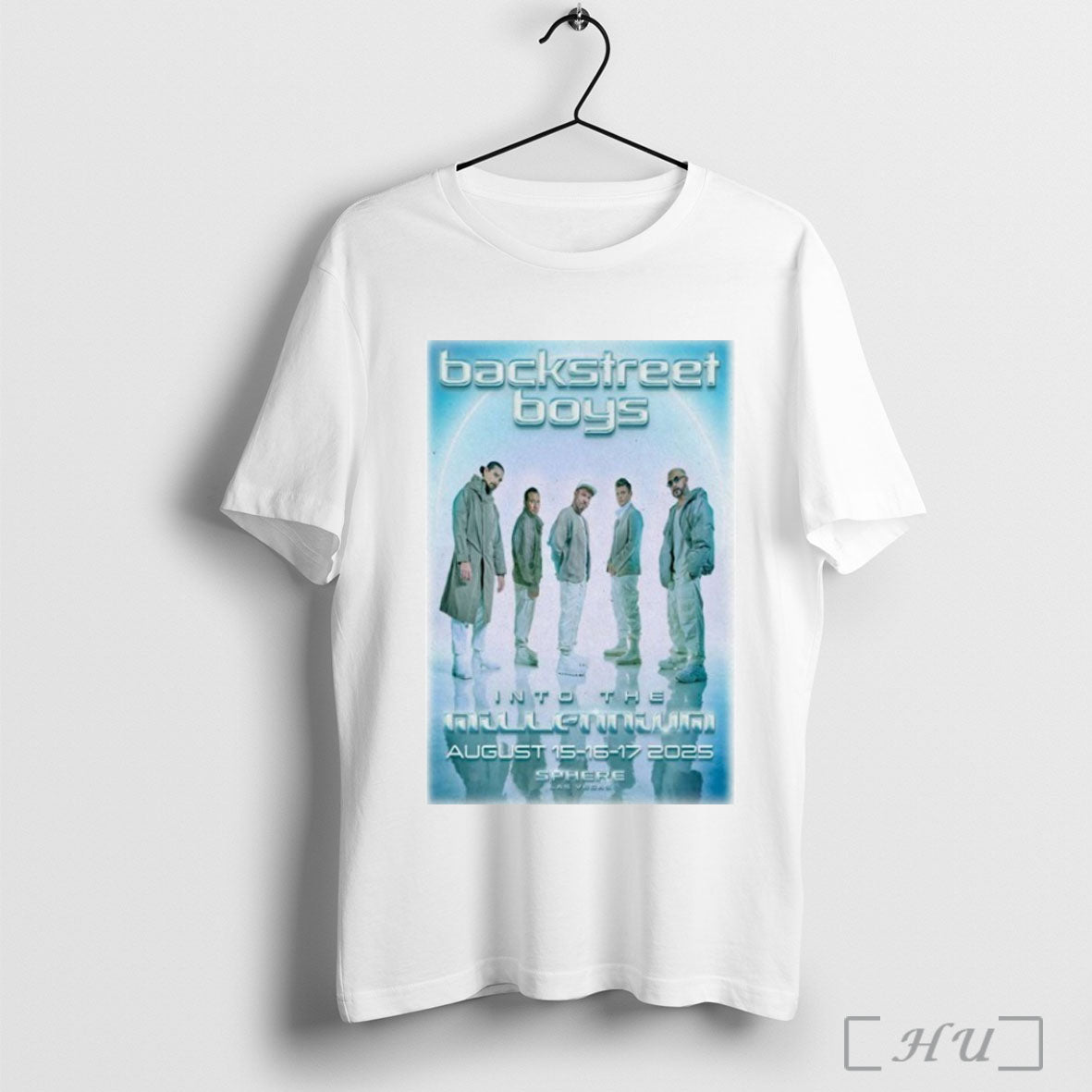 Officials Backstreet Boys Into The Millennium Tour 2025 Las Vegas T Shirt