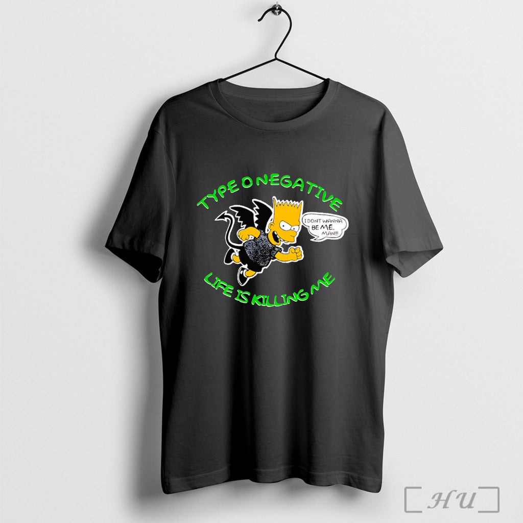 Officials Bart Type O Negative Life Is Killing Me T Shirt