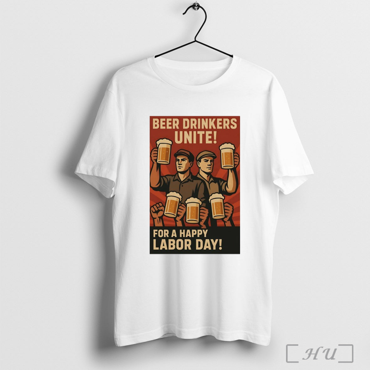 Officials Beer Drinkers Unite For A Happy Labor Day T Shirt
