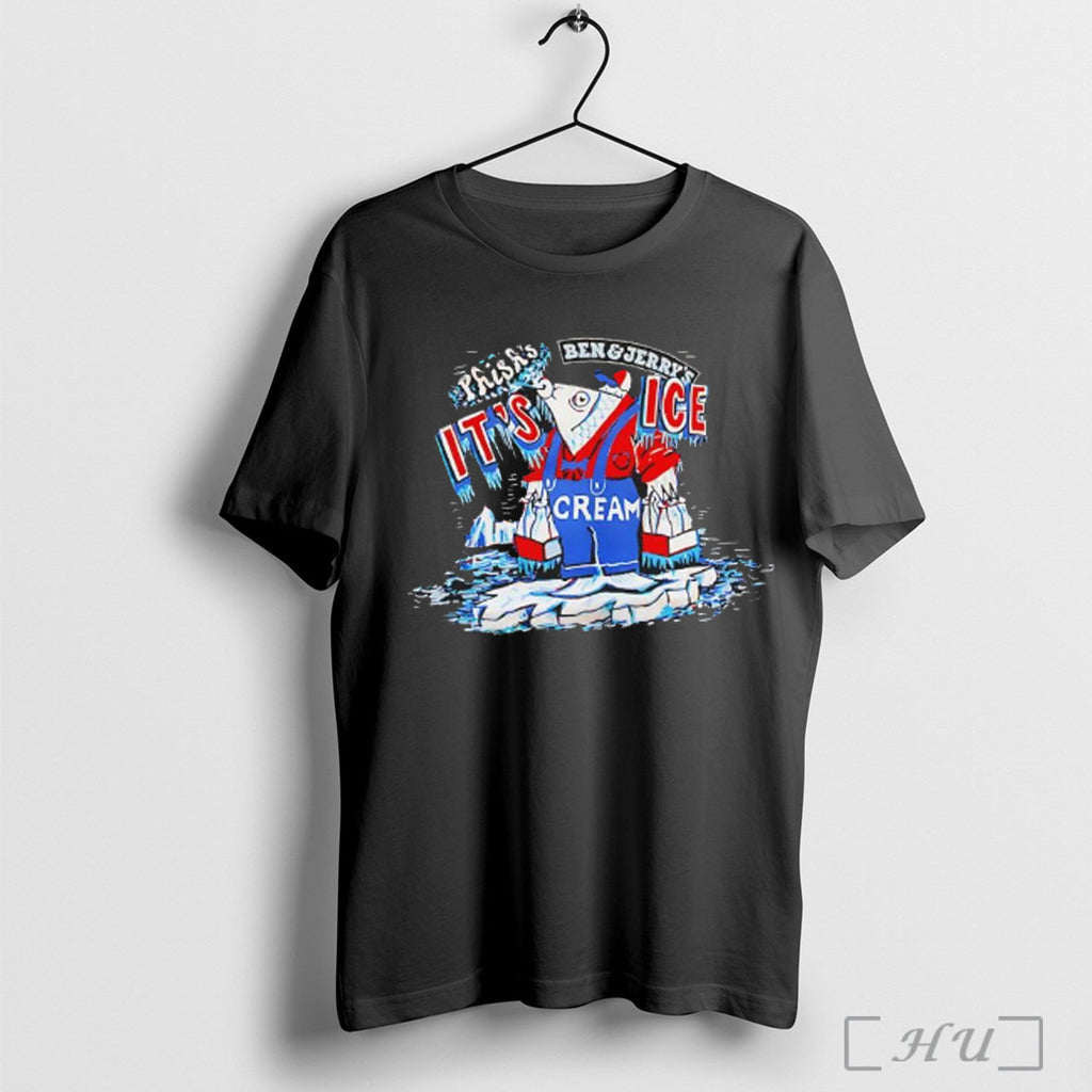 Officials Ben And Jerrys Phish Ice Cream Vintage Graphic T Shirt