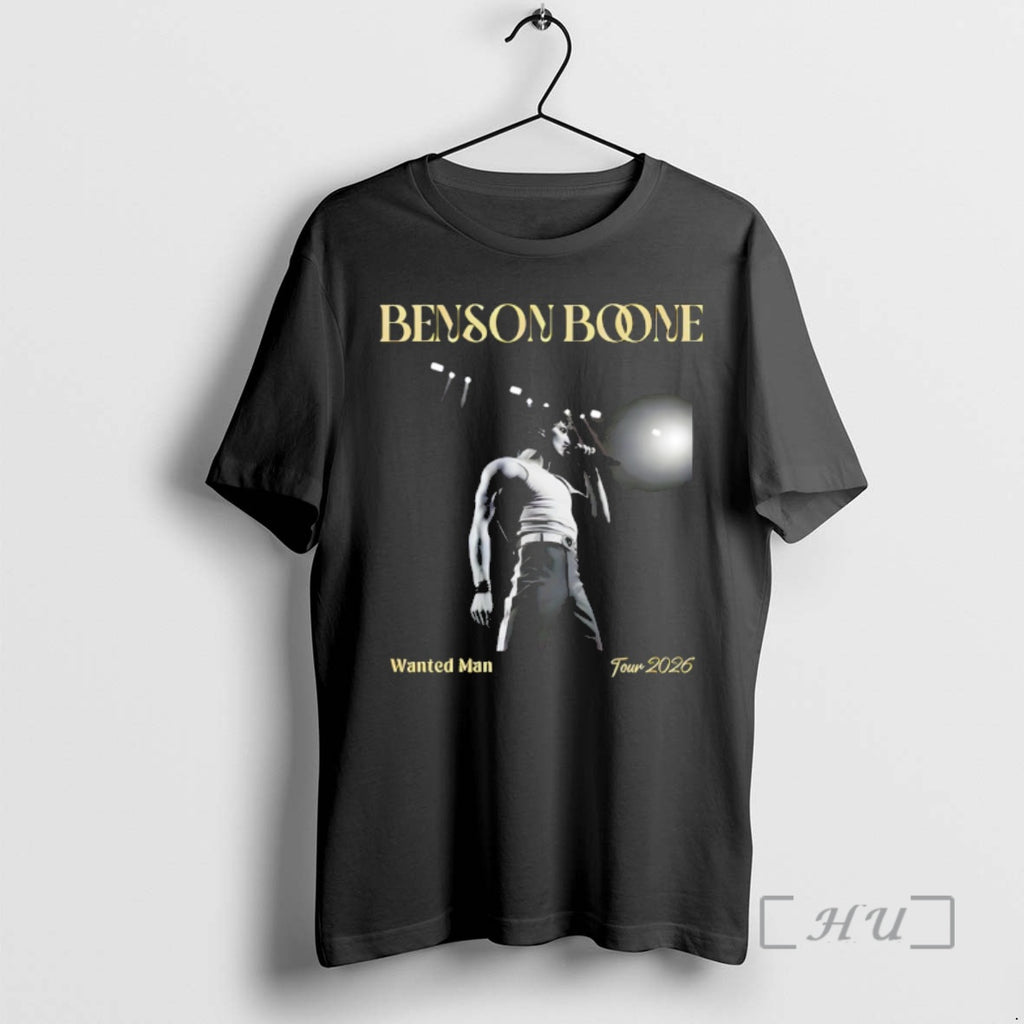 Officials Benson Boone Wanted Man Tour 2026