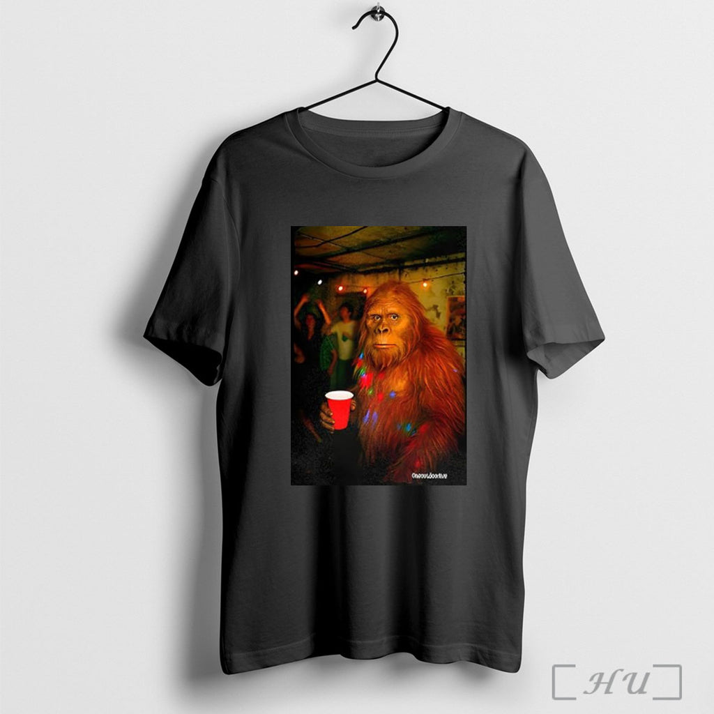 Officials Bigfoot At The Party Mystical Creatures T Shirt