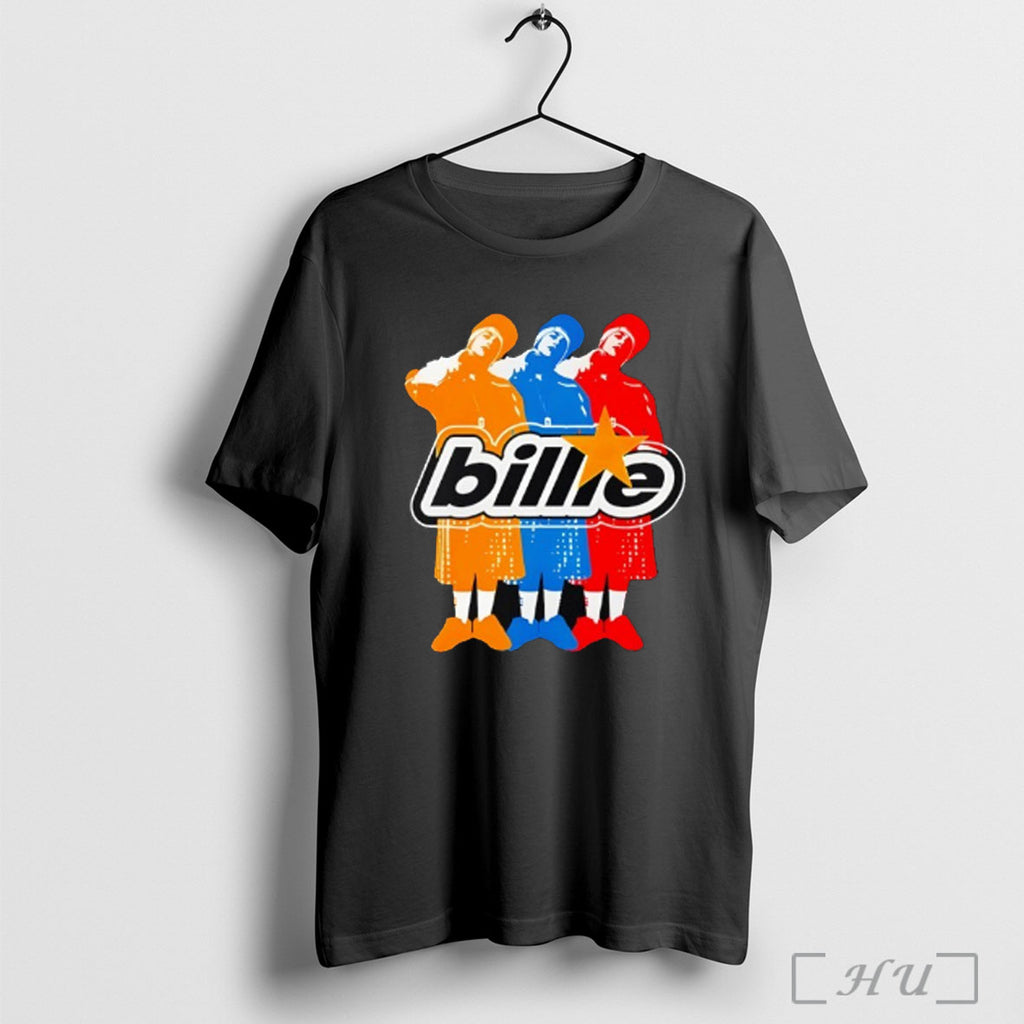 Officials Billie Eilish Billie Repeat Blue T Shirt
