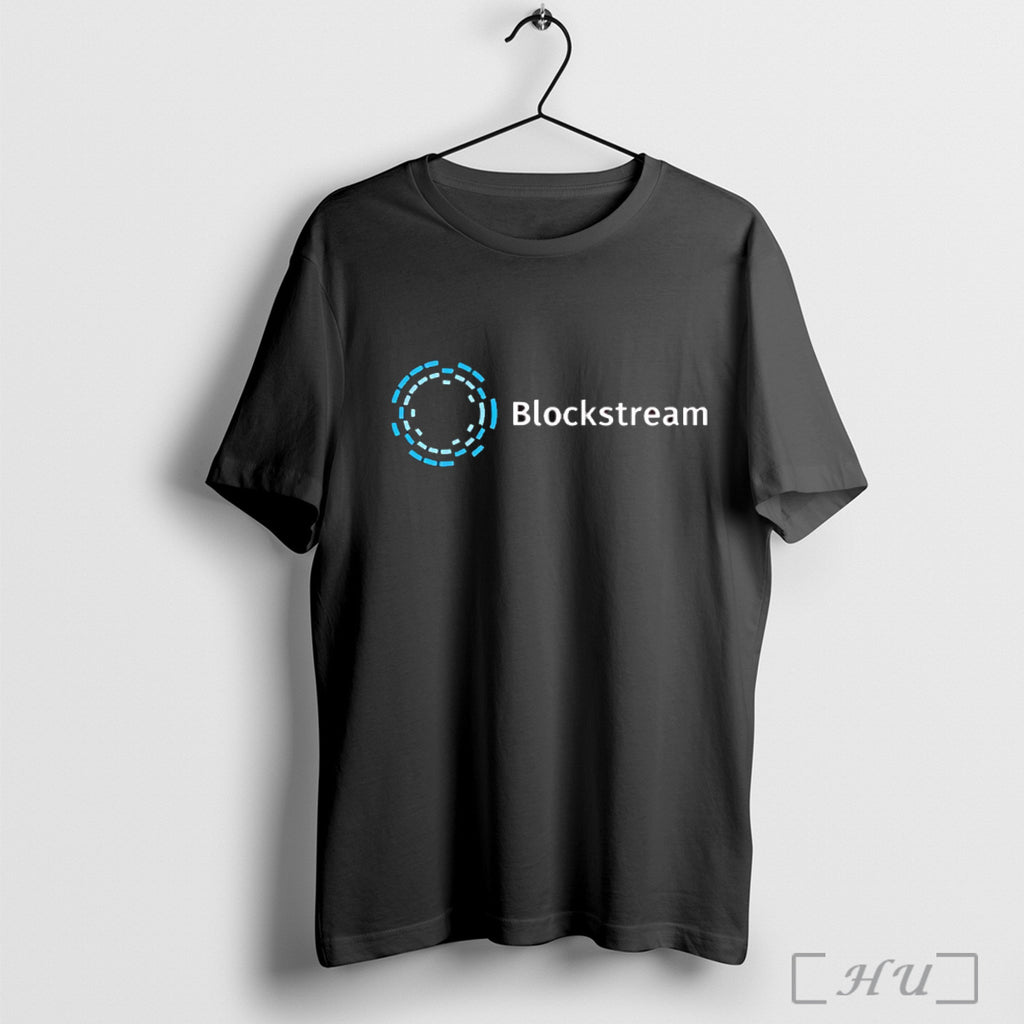 Officials Blockstream Logo T Shirt
