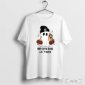 Officials Boo Crew Runs On 7 Brew Ghost Halloween T Shirt