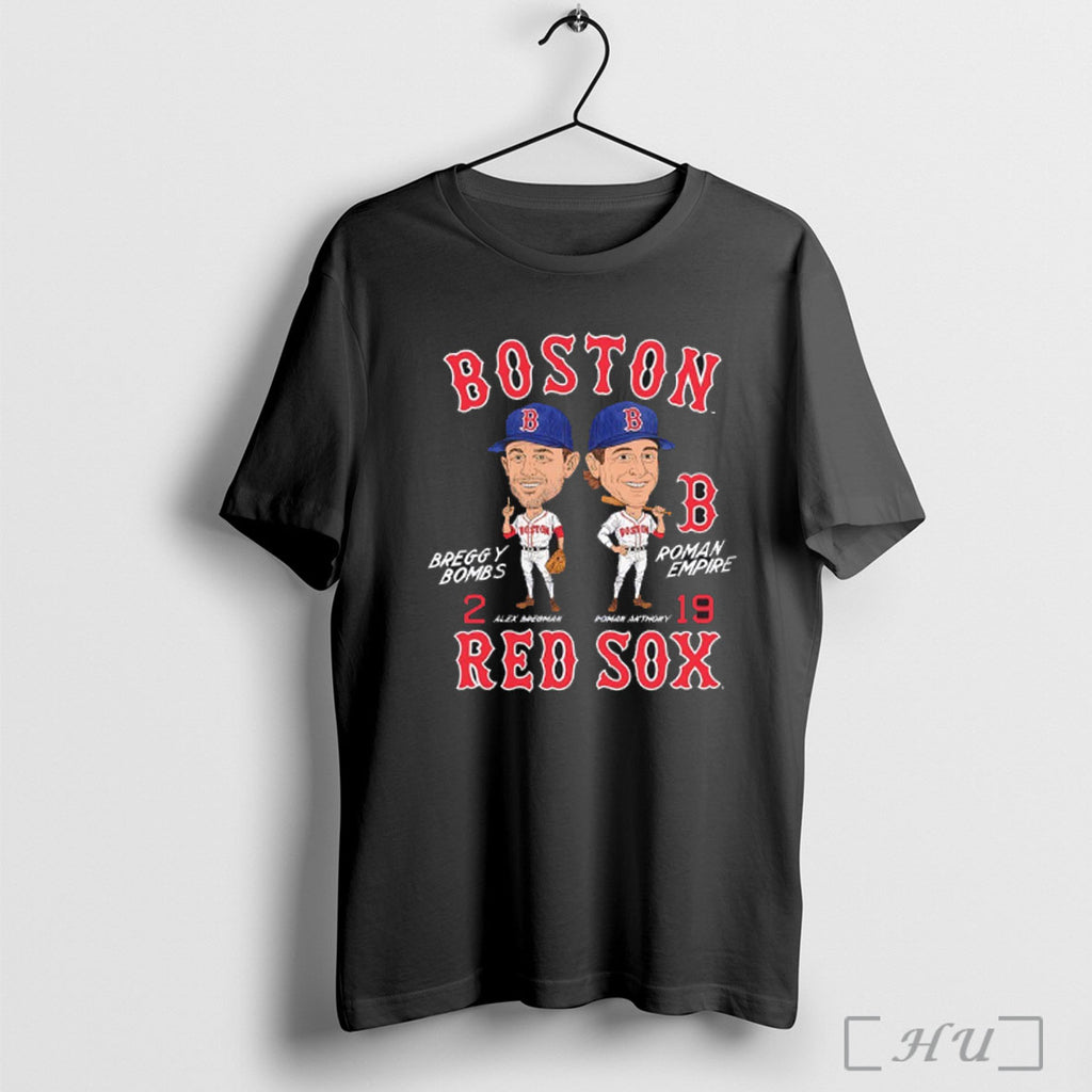 Officials Boston Red Sox Roman Anthony Breggy Bombs And Alex Bregman Roman Empire Player Duo