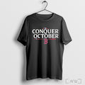 Officials Boston Red Sox Conquer October 2025 Mlb Postseason T Shirt