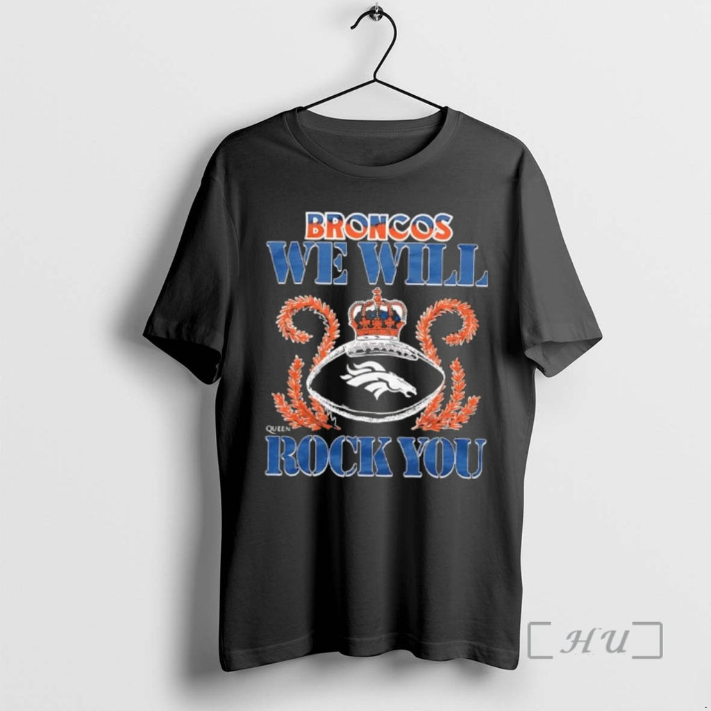 Officials Broncos We Will Rock You Football Crown