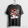 Officials Buccaneers Red And Pewter Stars Football Team T Shirt