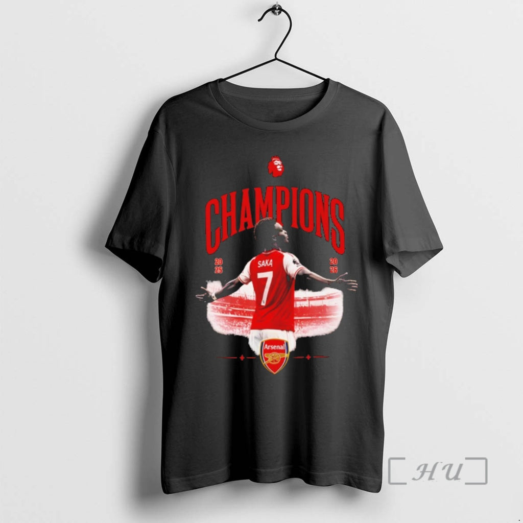 Officials Bukayo Saka Arsenal Fc Premier League Champions 2026