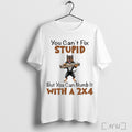 Officials Bulldog You Cant Fix Stupid But I Can Numb It With A 2x4