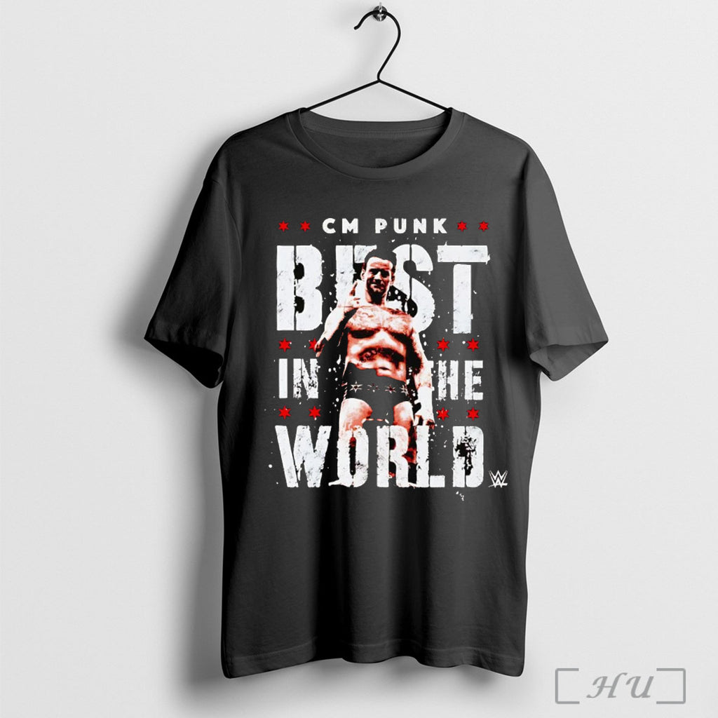 Officials Cm Punk Best In The World Vector T Shirt