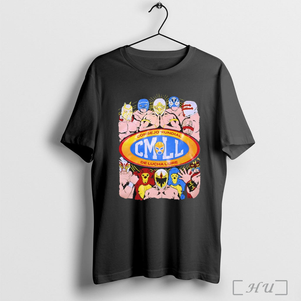 Officials Cmll Consejo Mundial De Lucha Libre T Shirt