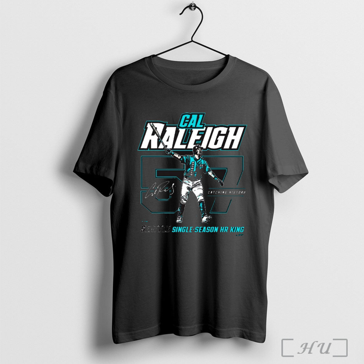 Officials Cal Raleigh 57 Catching History Seattle Home Run Record Single Season Hr King Seattle